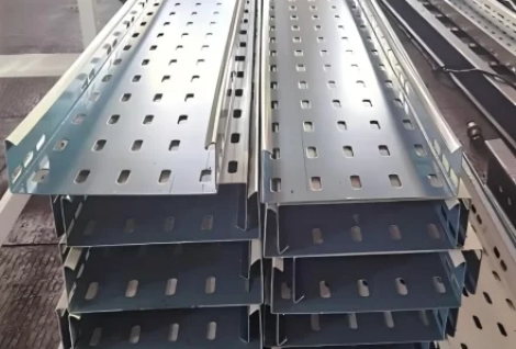 Perforated cable tray